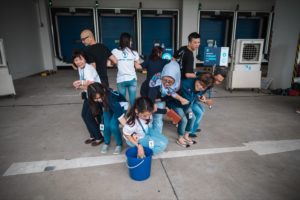 icube events_kuehne nagel next gen launch event teambuilding mini games station